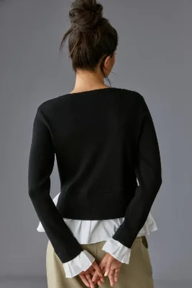 By Anthropologie Long-Sleeve Pullover