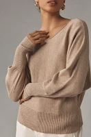 By Anthropologie Modern Off-The-Shoulder Sweater