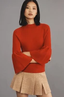 Maeve Modern Flute Sweater