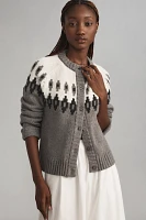 KULE Freya Crew-Neck Cardigan Sweater