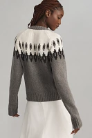 KULE Freya Crew-Neck Cardigan Sweater