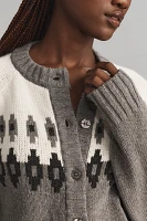 KULE Freya Crew-Neck Cardigan Sweater