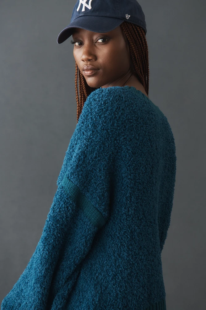 Pilcro Shaggy Crew-Neck Sweater