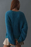 Pilcro Shaggy Crew-Neck Sweater