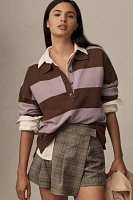 Maeve Rugby Polo Sweater