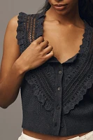 Pilcro Crafted Bib Sweater Tank