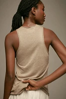 By Anthropologie Scoop-Neck Slinky Sweater Tank