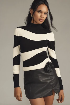 Essentiel Antwerp Goose Rib Turtleneck Sweater