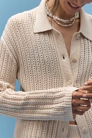 Joe's Jeans Arlo Crochet Long-Sleeve Buttondown Shirt