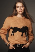 Porridge Western Graphic Sweater