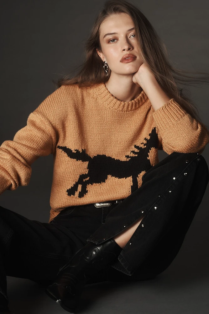 Porridge Western Graphic Sweater