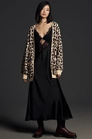 Porridge Animal Print Duster Sweater