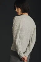 Maeve Pearl-Embellished Sweater