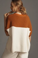 Maeve V-Neck Sweater Tee