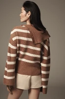 Maeve Cashmere Bell-Sleeve Sweater