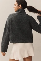 The Lennon Wide-Sleeve Turtleneck Sweater by Pilcro