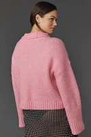 The Lennon Wide-Sleeve Turtleneck Sweater by Pilcro