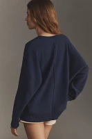 Maeve Relaxed V-Neck Sweater