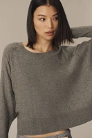 Pilcro Merino Wool Scoop-Neck Sweater