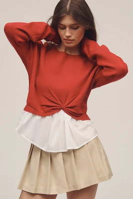 The Gemini Twofer Pullover Sweater