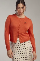 Maeve Icon Crew-Neck Cardigan Sweater