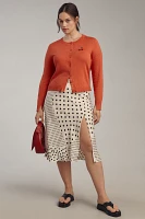 Maeve Icon Crew-Neck Cardigan Sweater