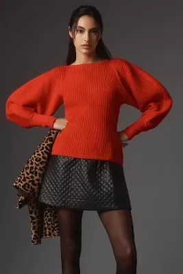 Line & Dot Camille Ribbed Sweater