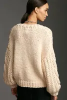 Raga Alaska Cable Cardigan Sweater