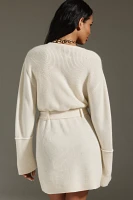 Maeve Cashmere Belted Cardigan Sweater