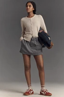 The Juliet Cashmere Crew-Neck Cardigan Sweater