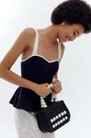 Maeve Sweetheart Peplum Tank Top