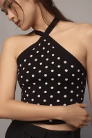 Maeve Knit Halter Tank Top