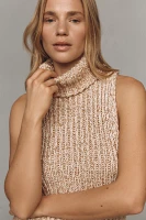 Pilcro Turtleneck Tank Sweater