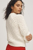 Maeve Textured Mock-Neck Sweater