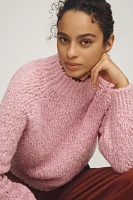 Maeve Textured Mock-Neck Sweater