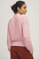 Maeve Textured Mock-Neck Sweater