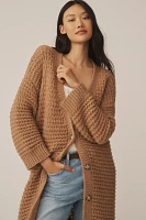 Maeve Relaxed Long Cardigan Sweater