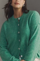 By Anthropologie Crew-Neck Cardigan Sweater