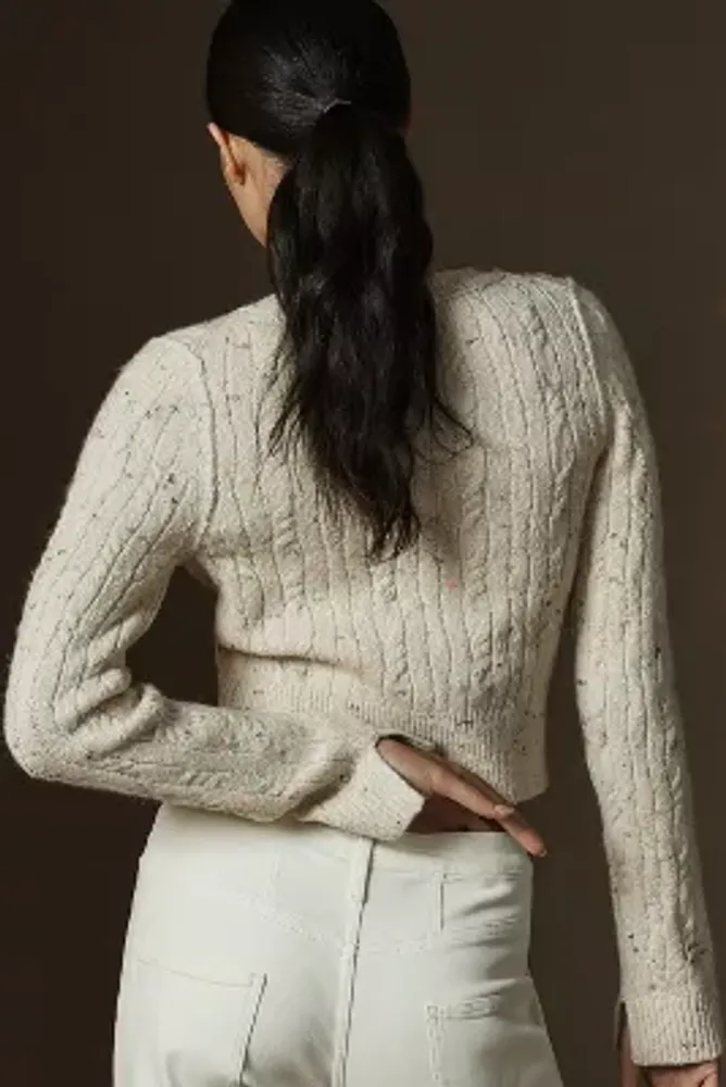 Pilcro Micro Cardigan Sweater