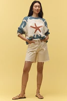 Pilcro Pullover Long-Sleeve Crew-Neck Icon Sweater