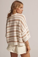 The Goldie Crew-Neck Sweater: Linen Edition
