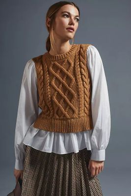 Layered Sweater Vest