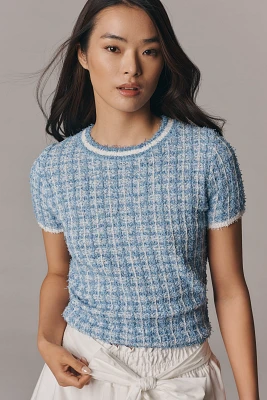 Endless Rose Tweed Sweater Tee