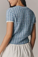 Endless Rose Tweed Sweater Tee