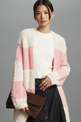 English Factory Maxi Cardigan Sweater