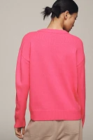 English Factory Weekend Graphic Crew-Neck Sweater