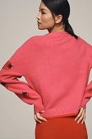 English Factory Strawberry Crew-Neck Sweater