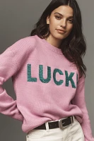 English Factory Lucky Glitter Sweater