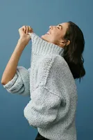The Need-It Oversized Mock Neck Sweater