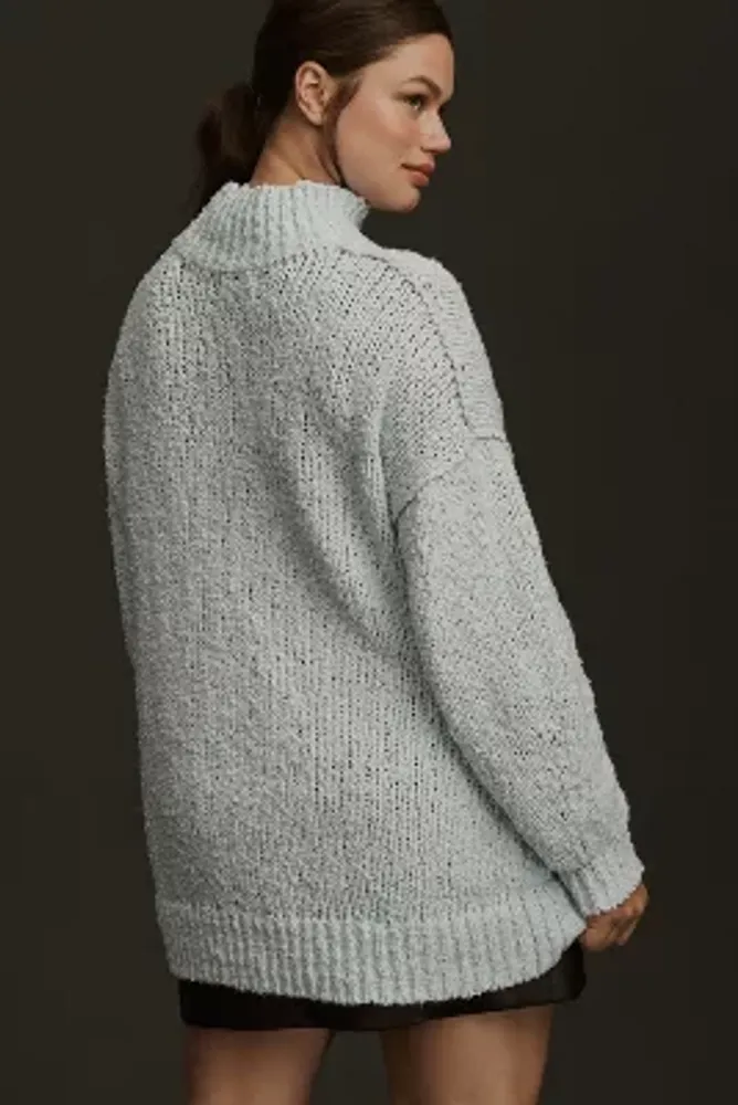 The Need-It Oversized Mock Neck Sweater